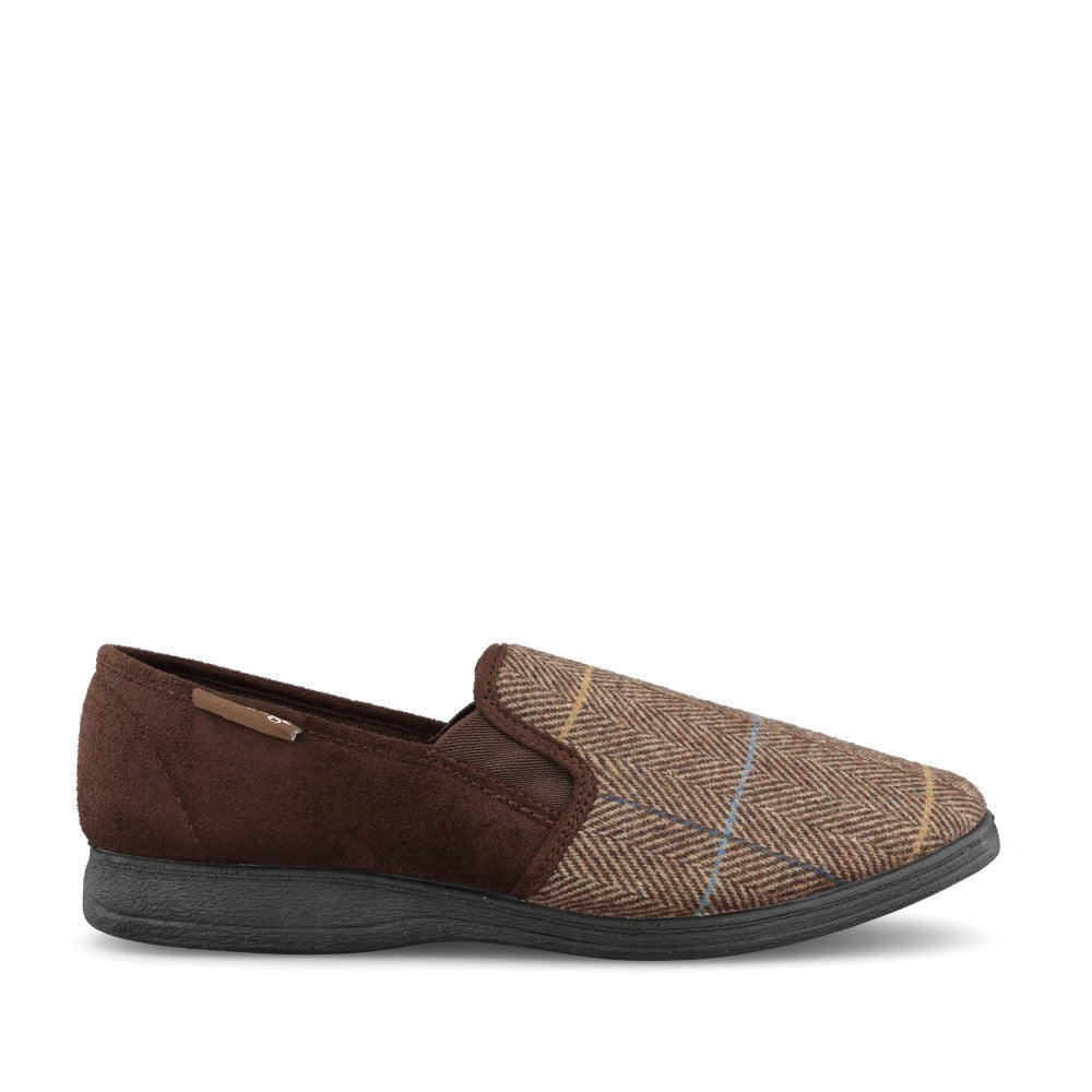 Mens Harrison Ii Kmd106 Slipper In Brown