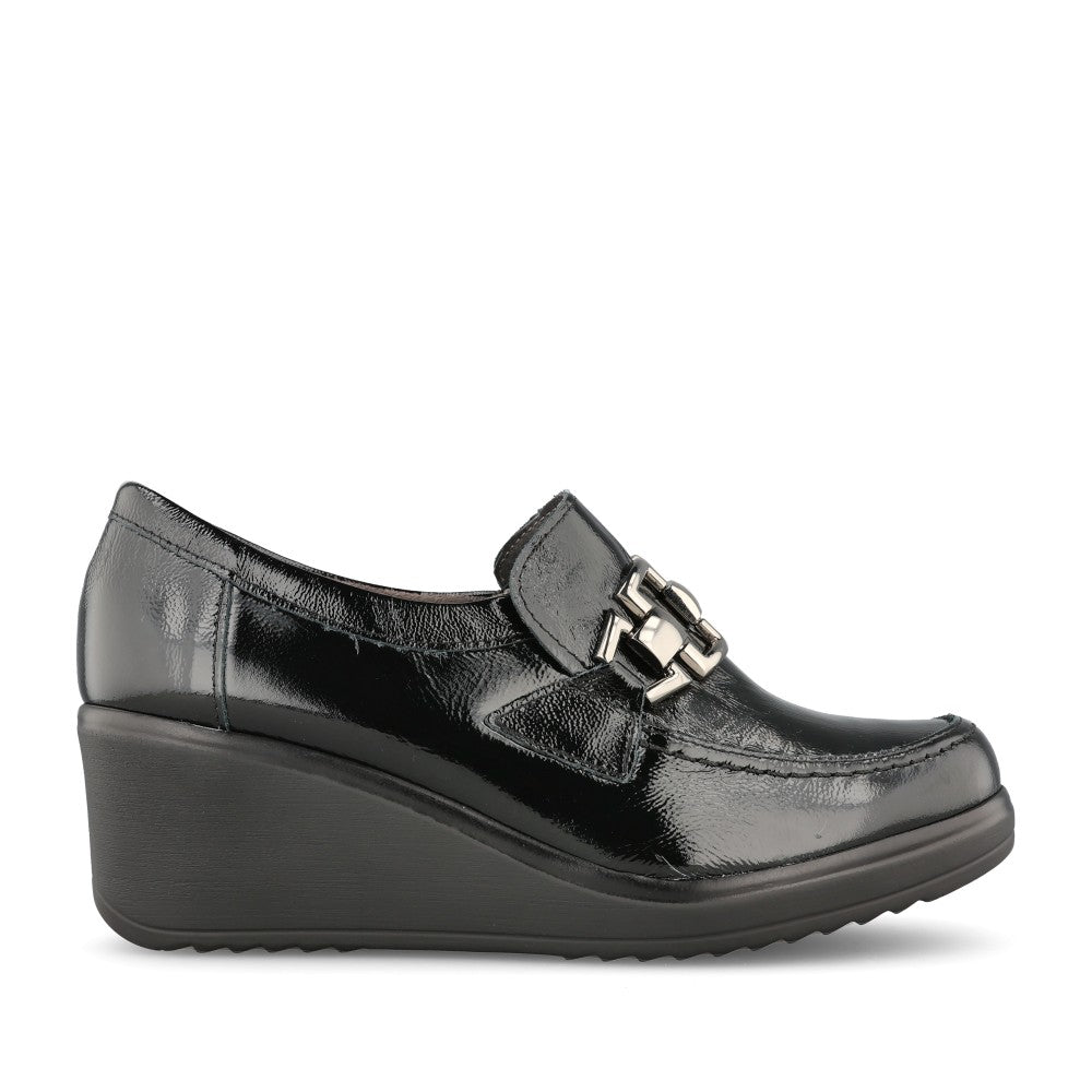 Ladies 20.232 Wedge Shoe In Black