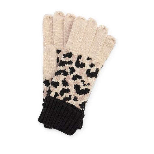 Ladies Harley Gloves In Leopard