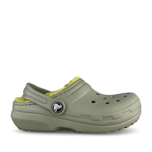 Unisex 207010 Classic Lined Kids Clog In Moss