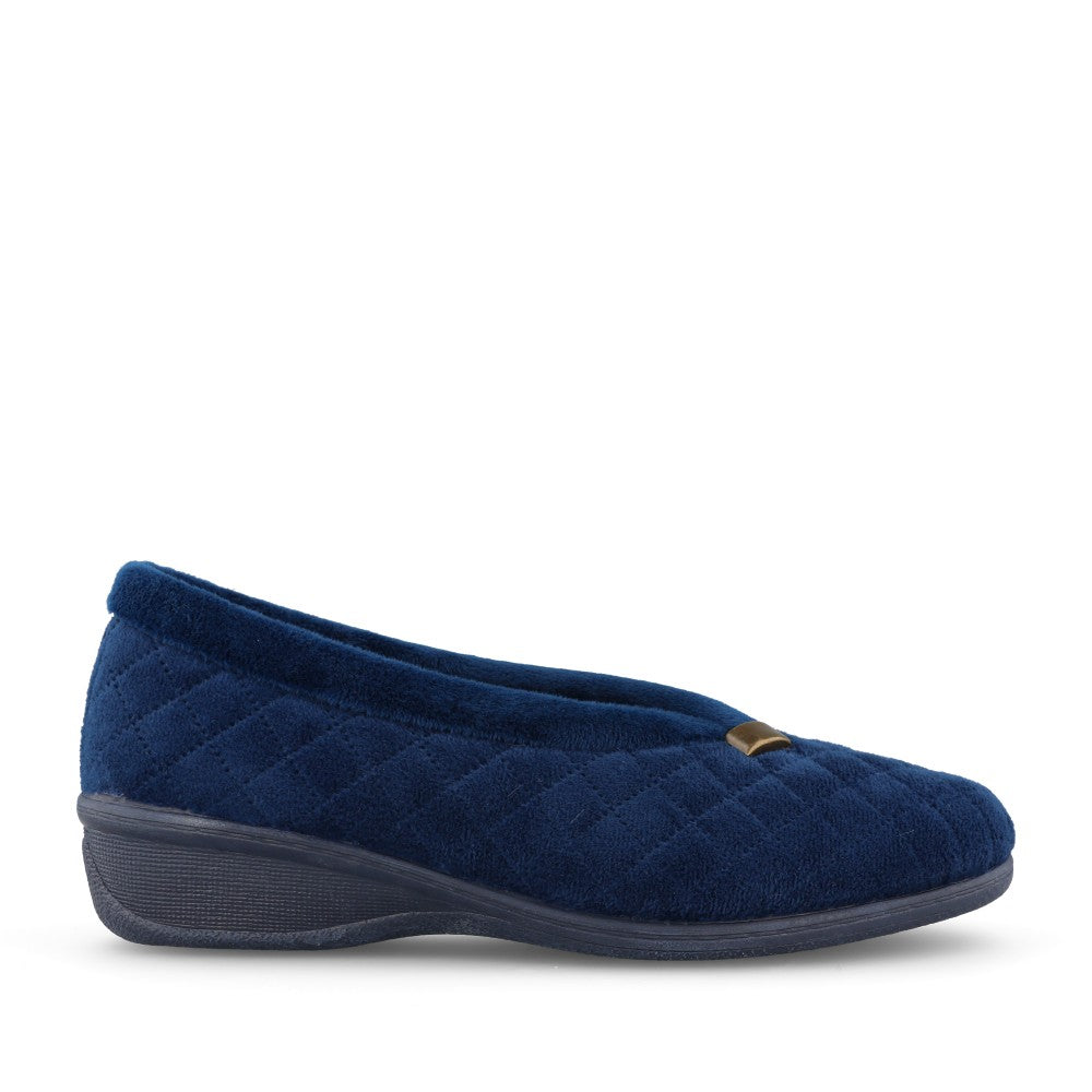 Ladies Eadie Ulh089 Slipper In Navy