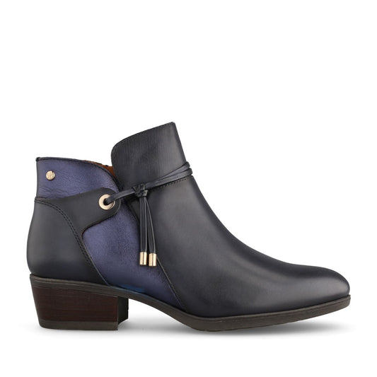 Ladies W1u-8505c2 Daroca Ankle Boot In Navy