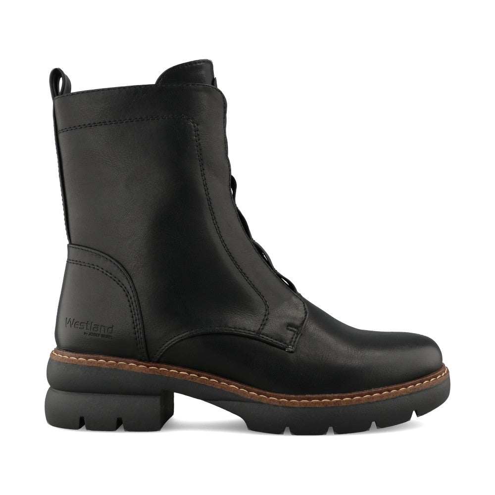 Ladies 730002 Perrie 02 Ankle Boot In Black