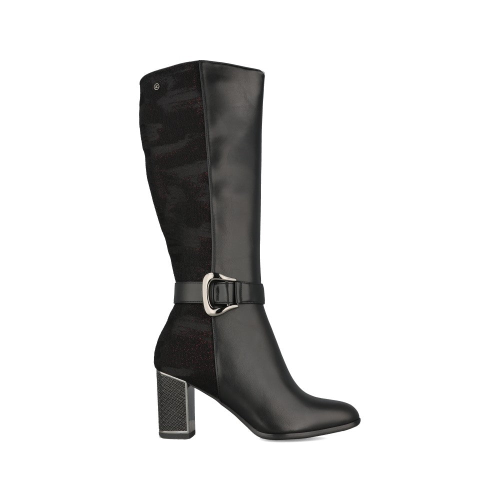 Ladies Mataram Long Leg Boot In Ink