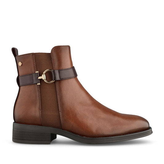 Ladies Inferiore Ankle Boot In Caramel