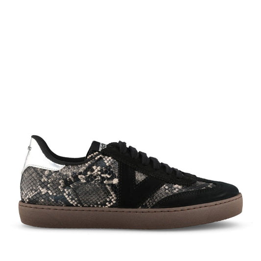 Ladies 1126225 Berlin Ciclista Laced Trainer In Black