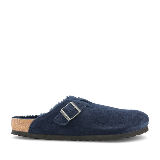 Mens 1030657 Boston Shearling Clog In Navy
