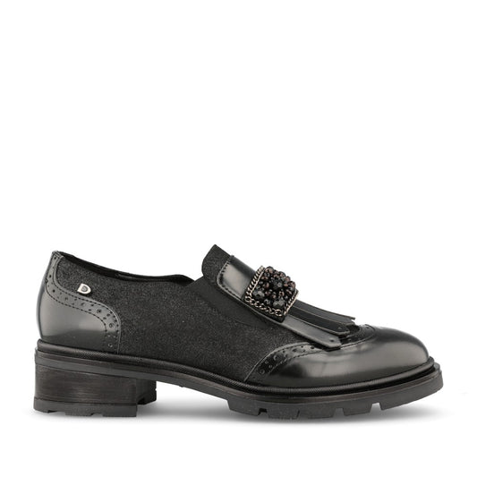 Ladies 5802dm Antonella Slip-on Shoe In Black