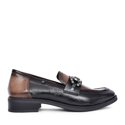 Ladies D9118 Harvard Slip-on Shoe In Black