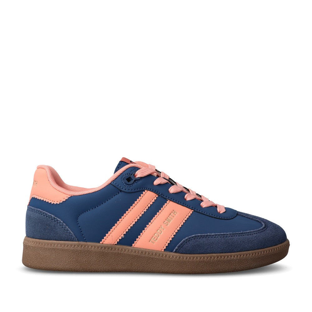 Ladies 12020404 Laced Trainer In Navy