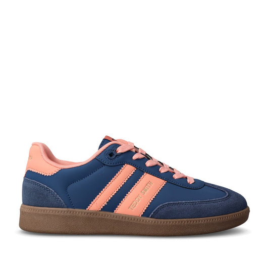 Ladies 12020404 Laced Trainer In Navy