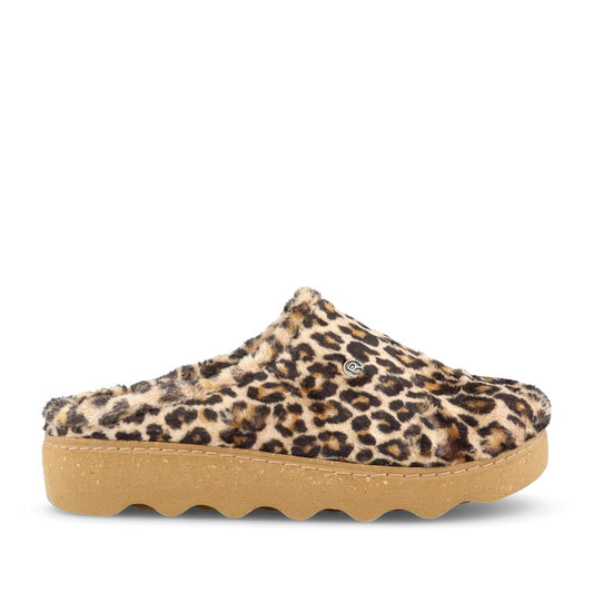 Ladies 6102 Foggia-d Mule Slipper In Leopard