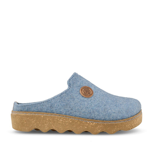 Ladies 6120 Foggia-d Mule Slipper In Blue