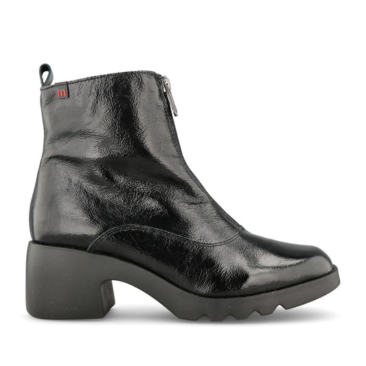 Ladies 21225 Low Ankle Boot In Black
