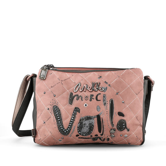 Ladies M41813-184 Cross Body Bag In Mauve