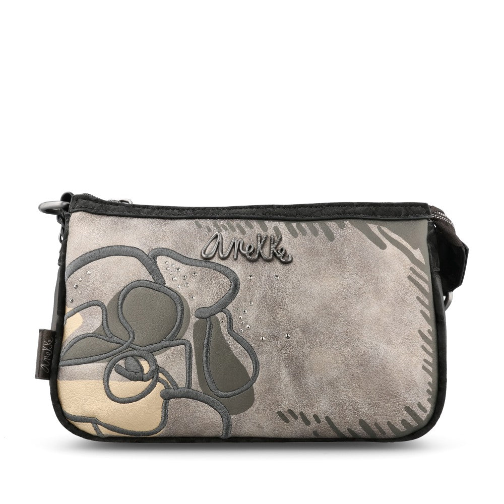 Ladies M41863-267 Crossbody Bag In Pewter