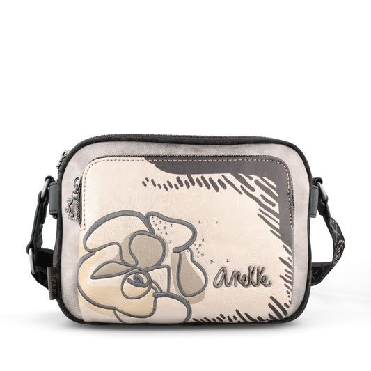 Ladies M41863-516 Crossbody Bag In Pewter