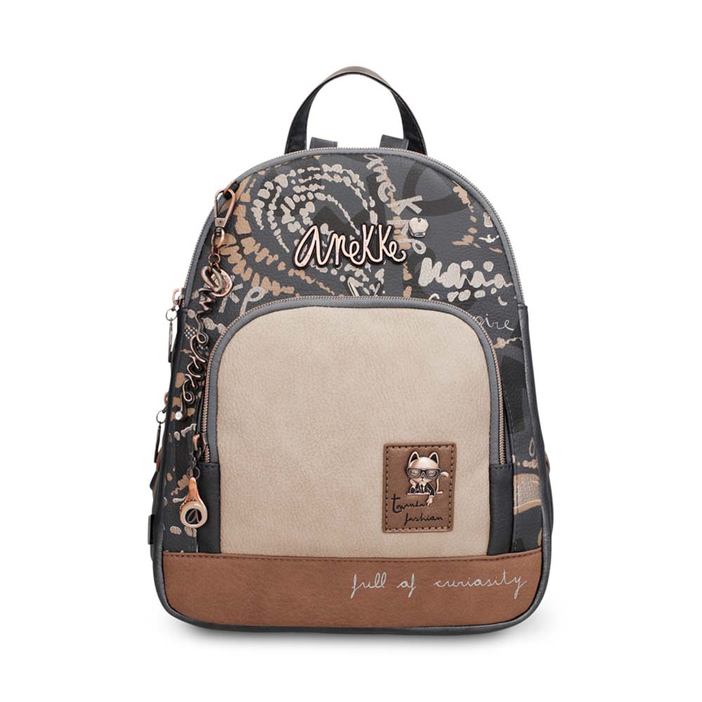 Ladies M41785-044 Backpack In Beige
