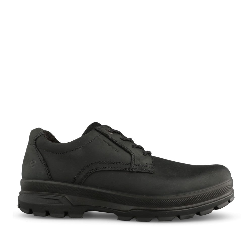 Mens 838164 Rugged Track Laced Shoe In Black