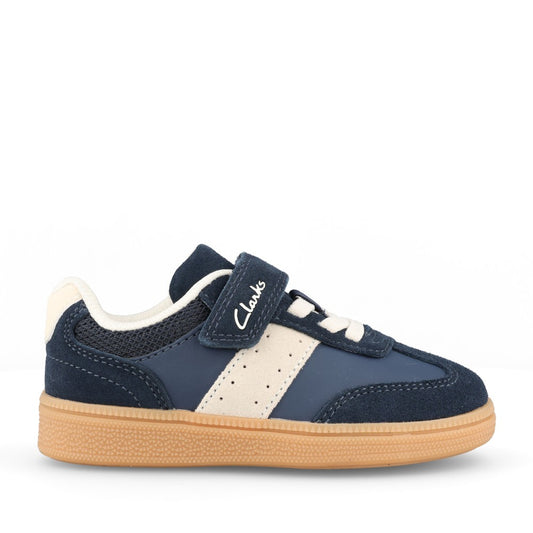 Boys Cypress Step K Navy Combi Trainer In Kids G Fit