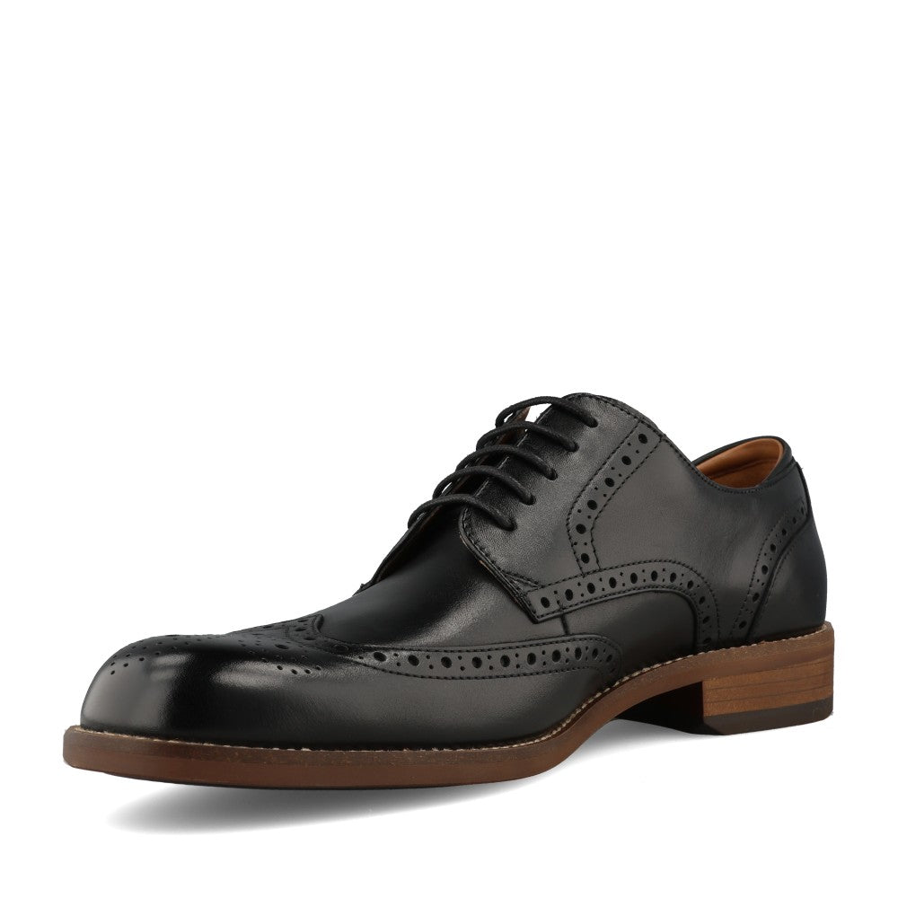 Mens Craft Remi Tip Leather G-fit Brogue In Blk Leather