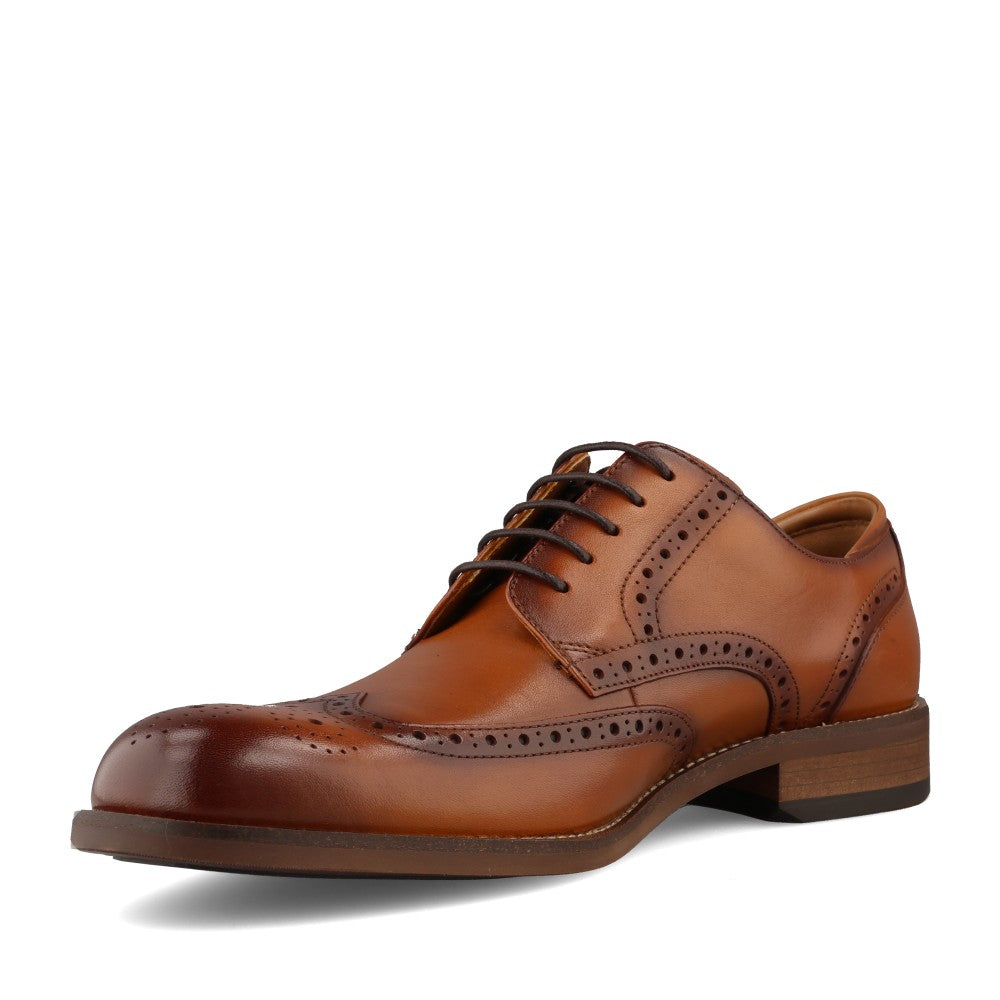 Mens Craft Remi Tip Leather G-fit Brogue In Tan