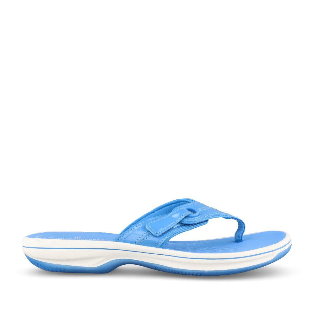Ladies Brinkley Reyna D-fit Toe Post Sandal In Blue