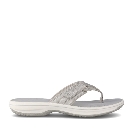 Ladies Brinkley Sea D-fit Toe Post Sandal In Silver