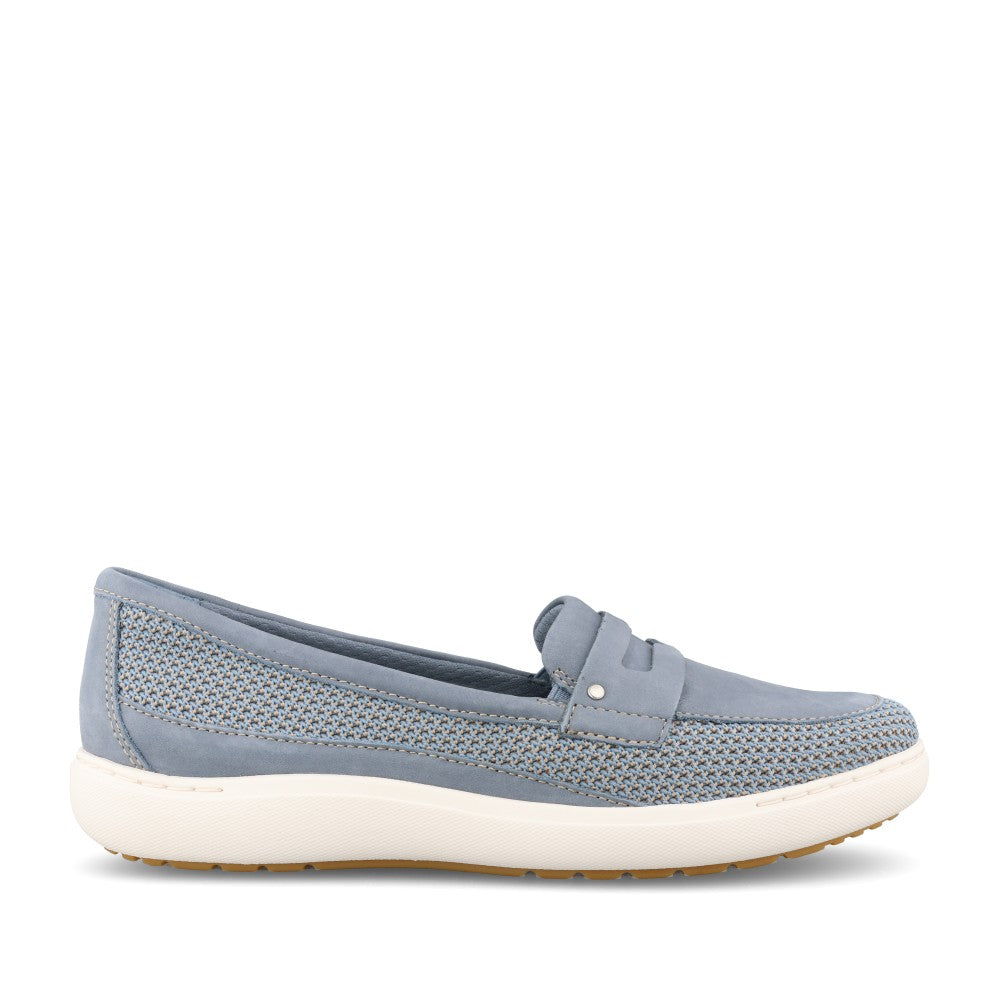 Ladies Nalle Glide D-fit Loafer In Denim