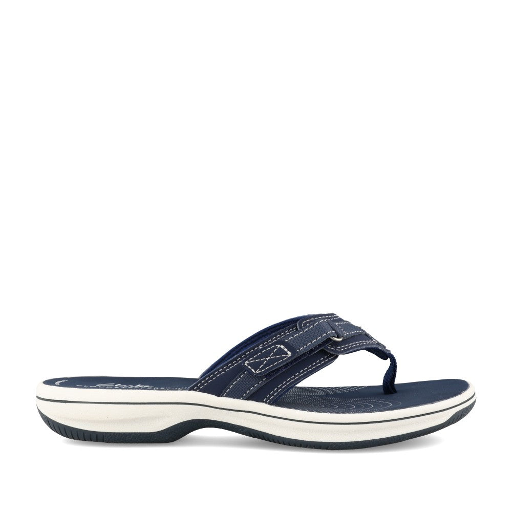 Ladies Brinkley Sea D-fit Toe Post Sandal In Navy