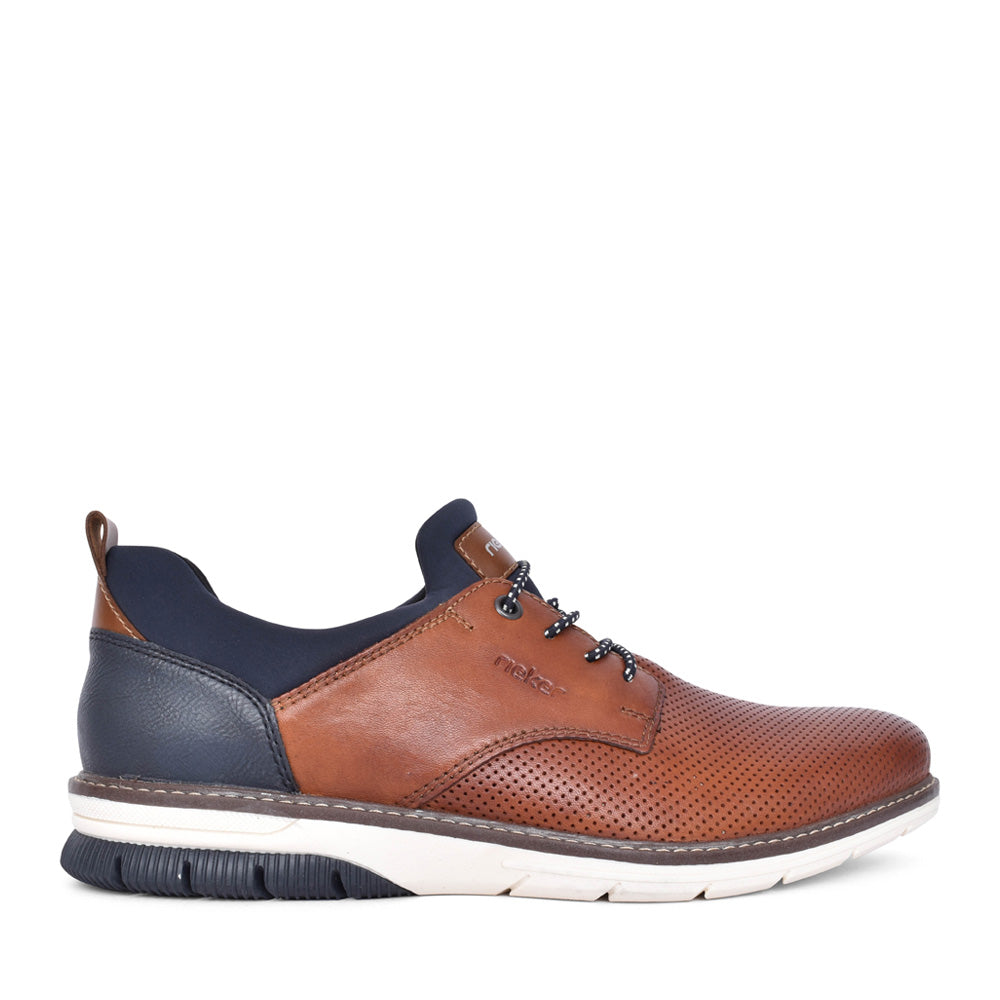 Mens 14450 Laced Shoe In Tan