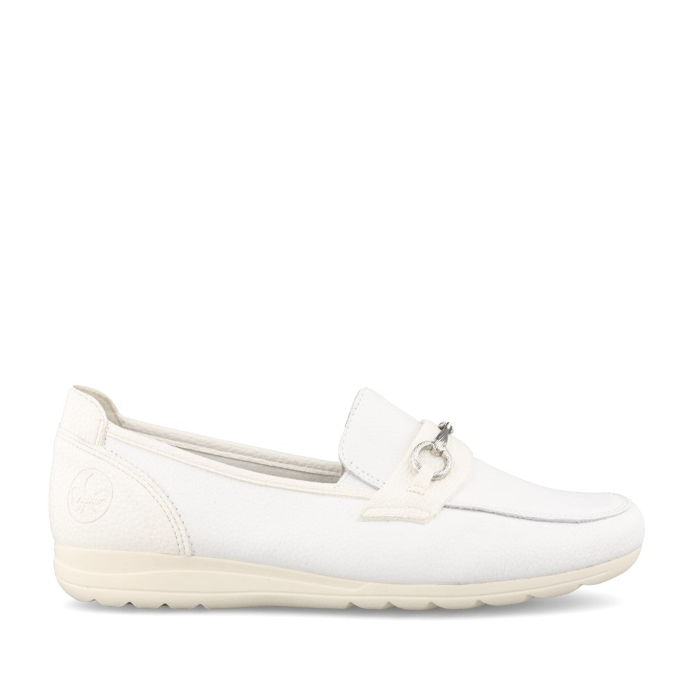 Ladies L9355 Loafer In White