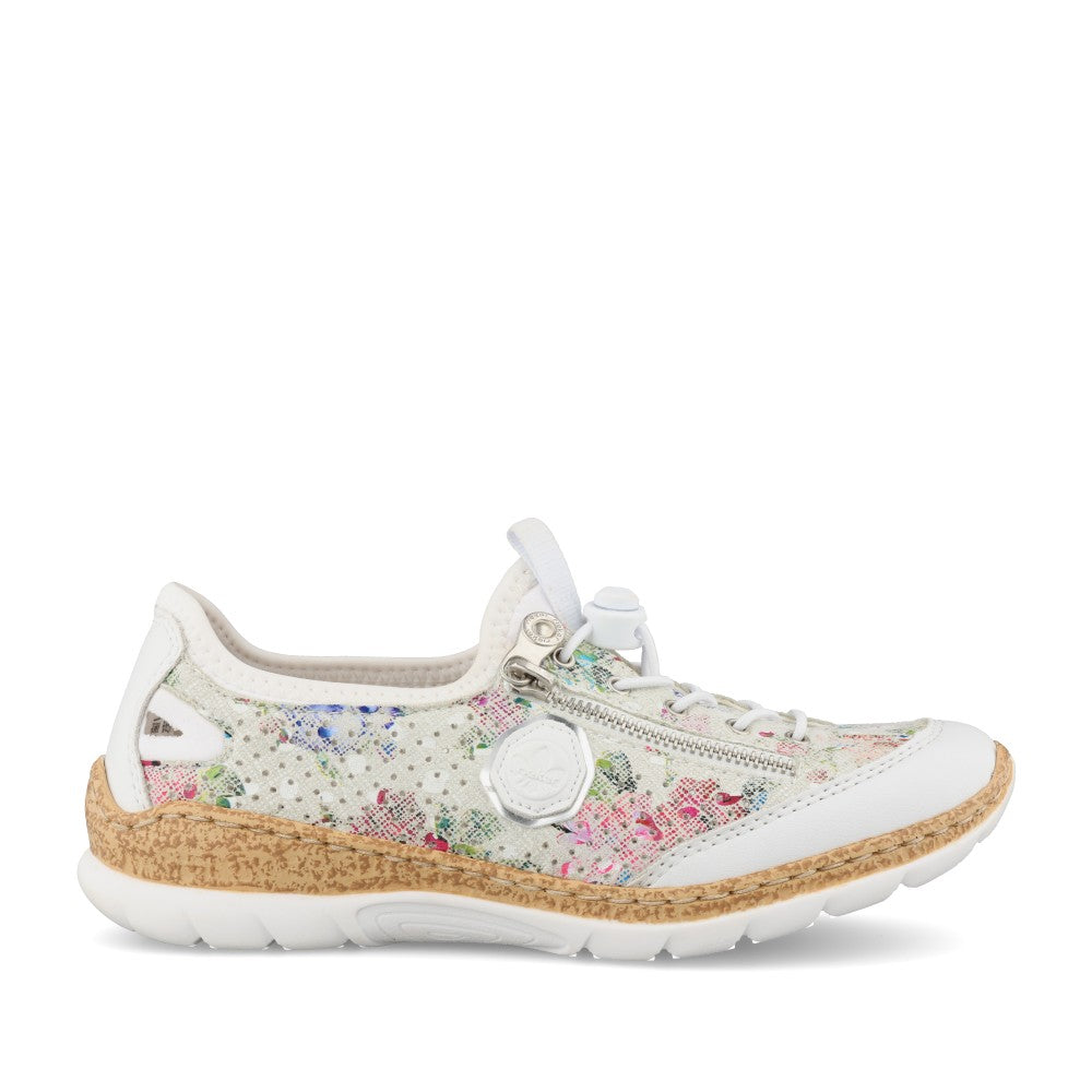 Ladies N42v1 Slip-on Shoe In White Multi