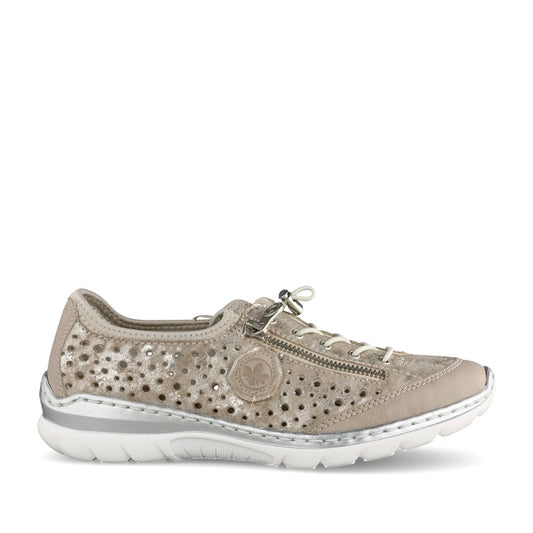Ladies L32p6 Slip-on Shoe In Metallic