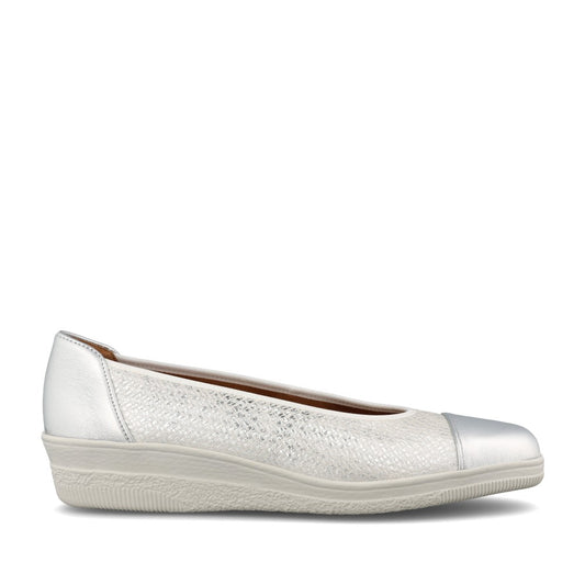 Ladies 86.042 Petunia Slip-on Shoe In Silver
