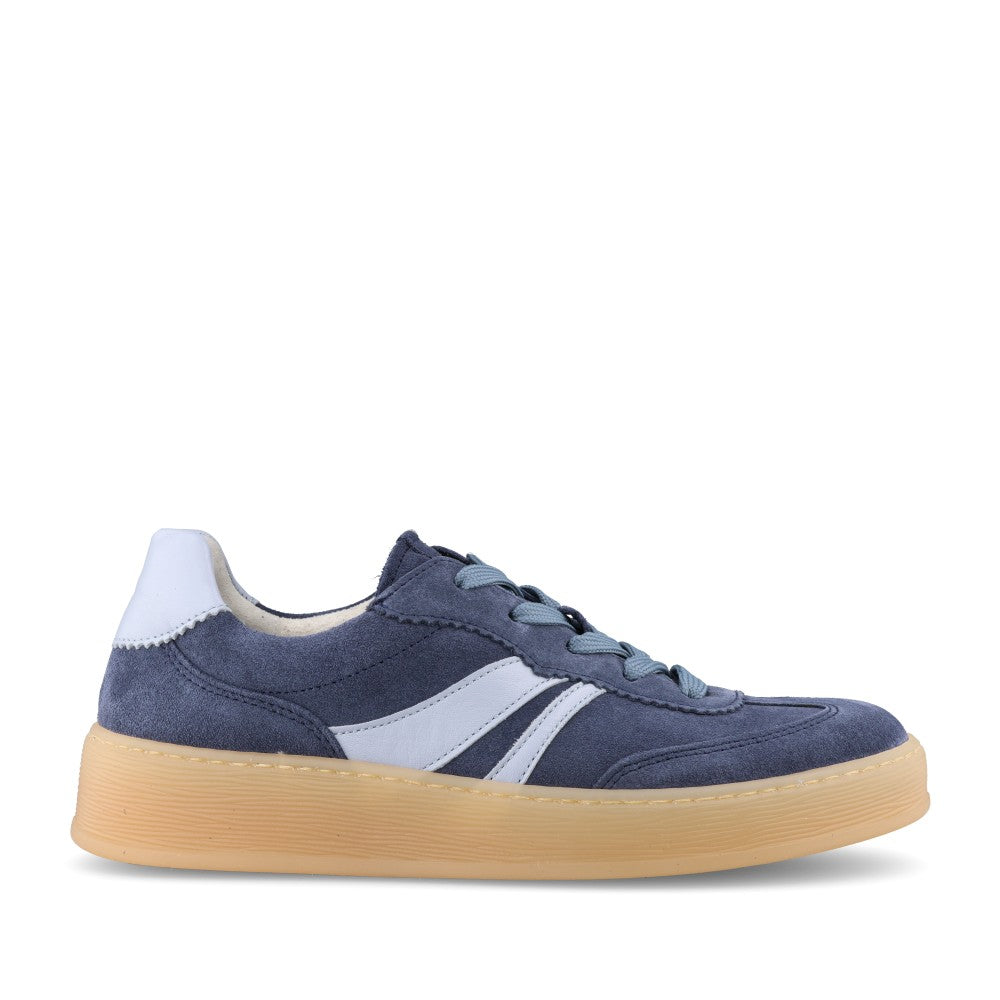 Ladies 86.475 Dahma Laced Trainer In Denim