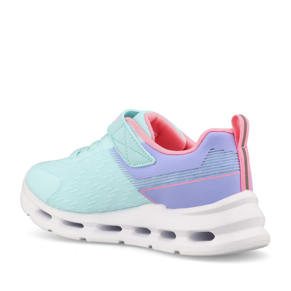 Girls 303730l Glide-step Lights Trainer In Aqua