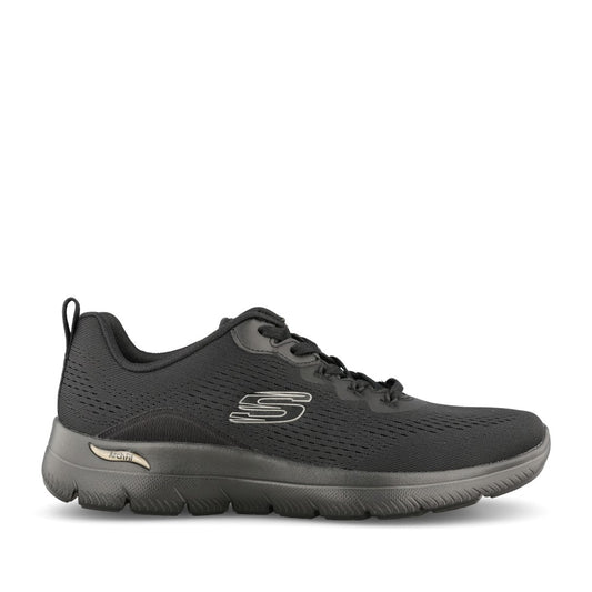 Ladies 1507554 Arch Fit Summits Trainer In Black