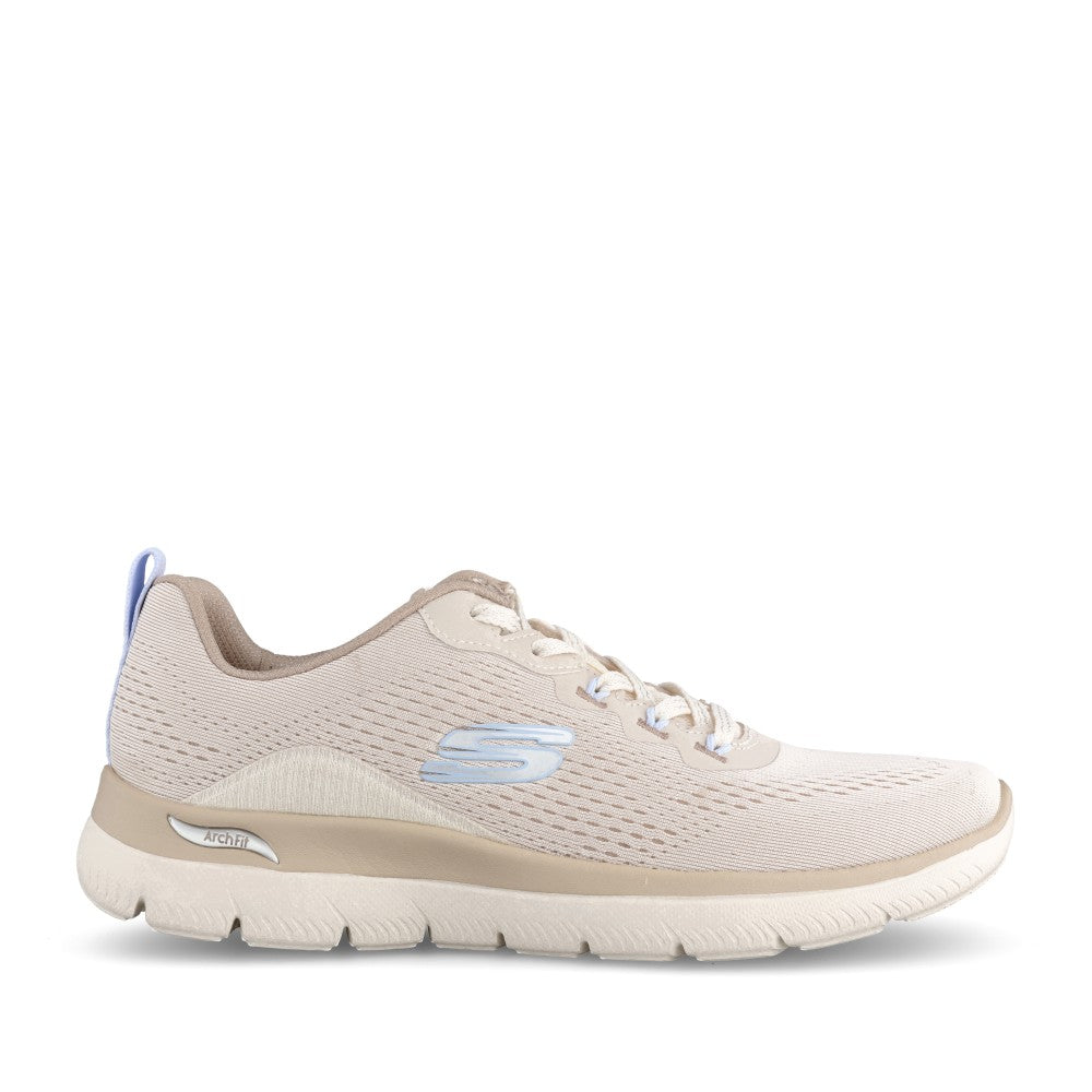 Ladies 150754 Arch Fit Summits Trainer In Natural