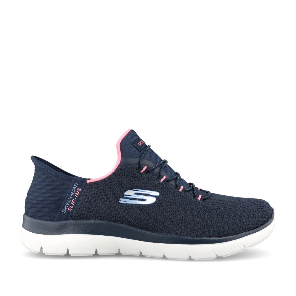 Ladies 150123w Summits Diamond Dream Slip-ins In Navy