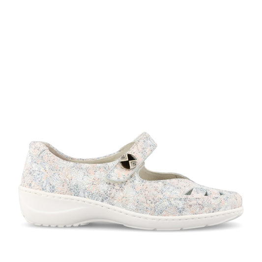 Ladies 607309 Kya H-fit Shoe In Silver