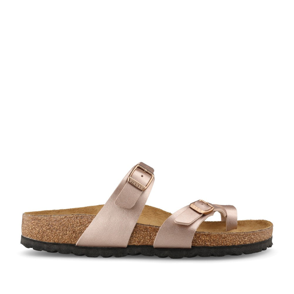 Ladies 1029817 Mayari Toe Post Mule In Copper