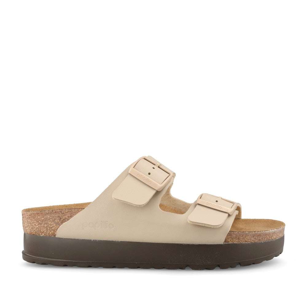 Ladies 1031261 Arizona Platform Mule In Sand