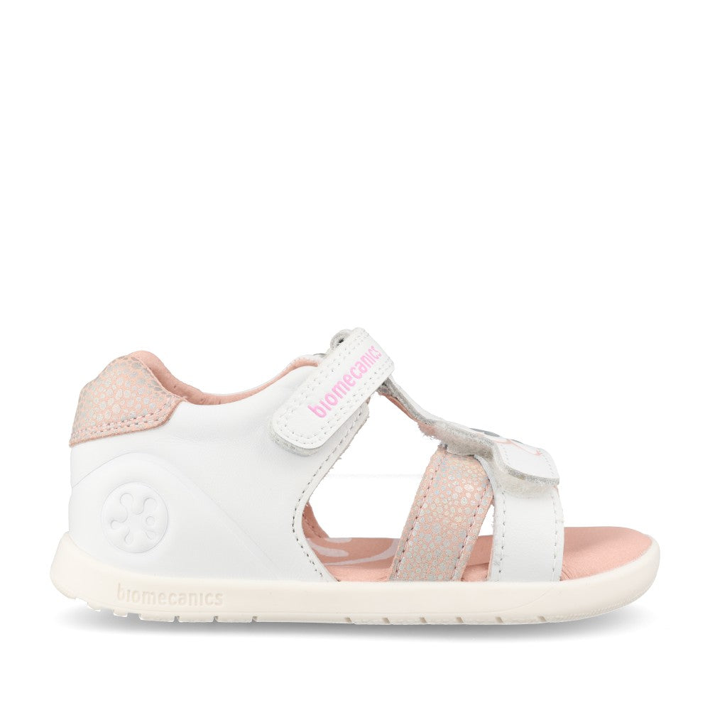 Girls 262162-b050 Velcro Sandal In White