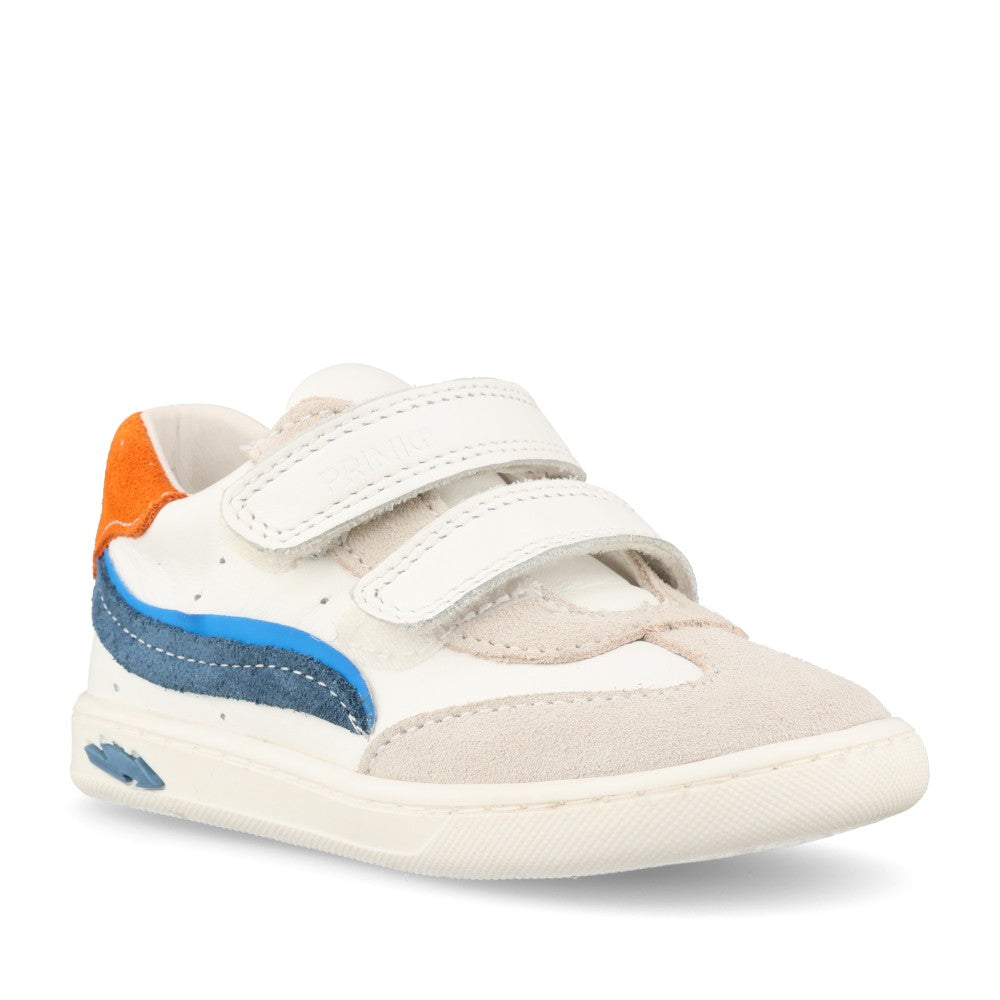 Boys 14033 Velcro Shoe In White