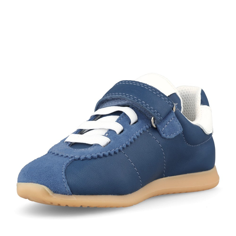 Boys 14090 Velcro Trainer In Blue