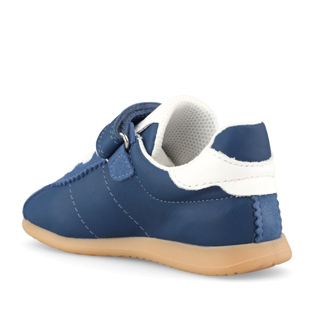 Boys 14090 Velcro Trainer In Blue