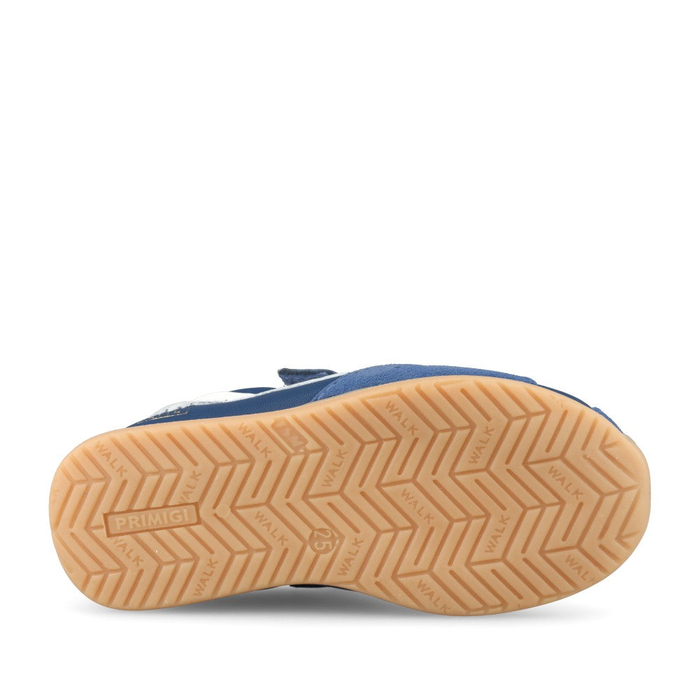 Boys 14090 Velcro Trainer In Blue
