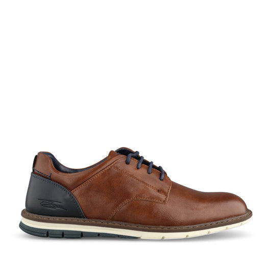 Boys Milne Formal Laced Shoe In Tan