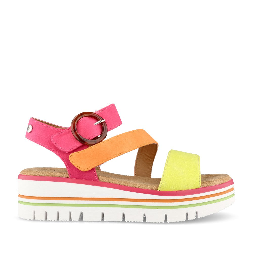 Ladies Issy Jlb021 Sandal In Fuchsia